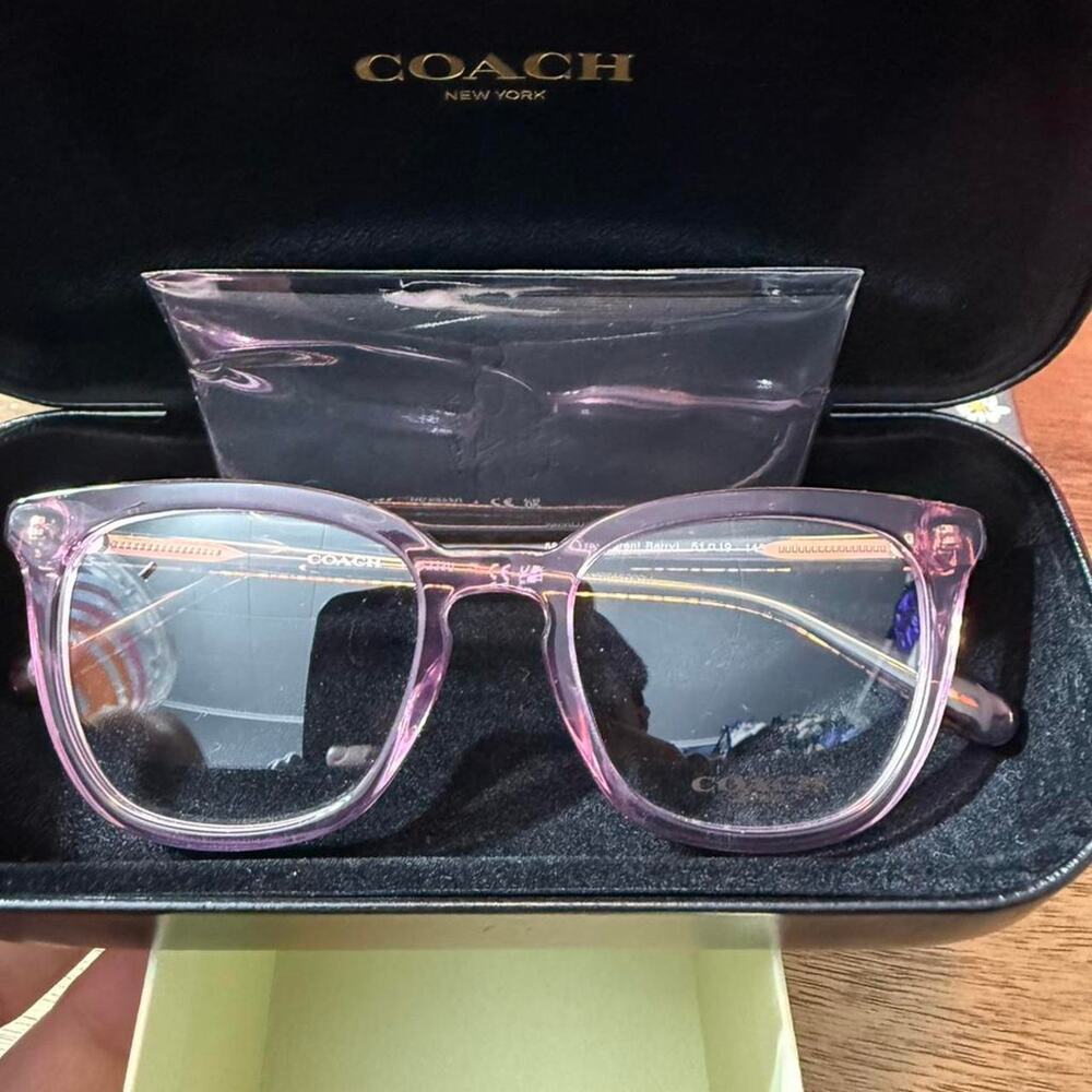 Coach hc6222u 5800 transparent berry